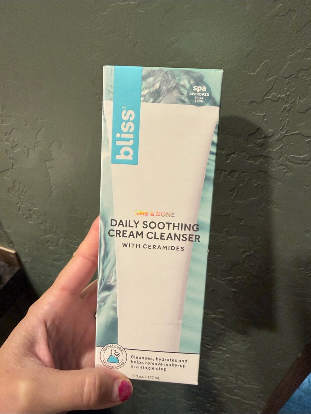 Bliss Daily Soothing Cream Cleanser - White & Aqua
